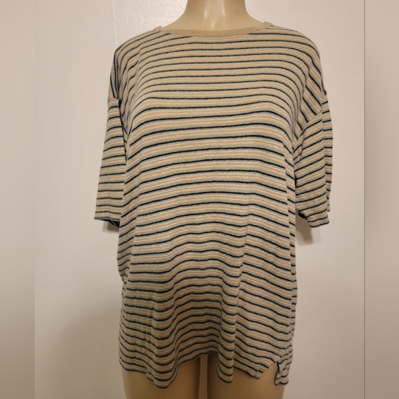 Polo Ralph Lauren Purple Label Stripped Top Large - Picture 2 of 5